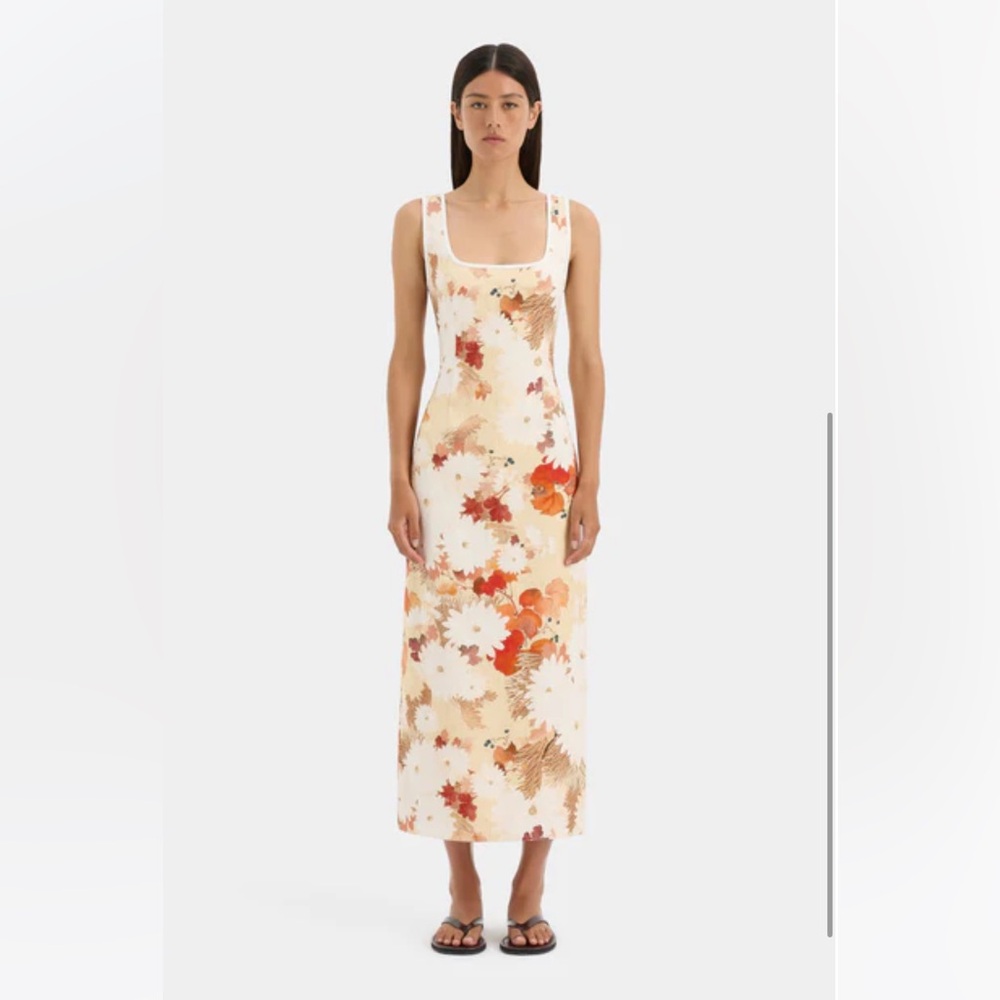 SIR. YELLOW FLORAL DRESS